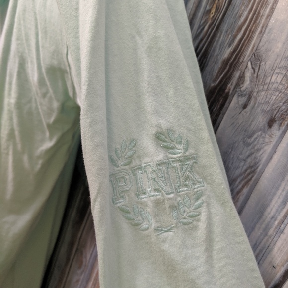 Pink Victoria Secret Long Sleeve Hooded Tee - Picture 5 of 6